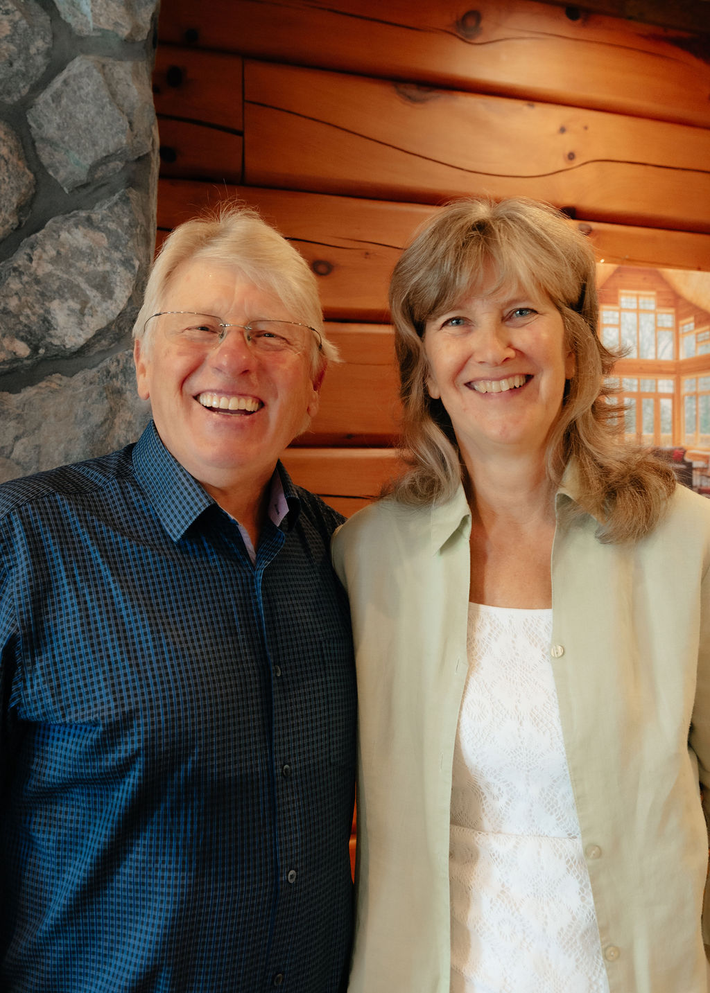 Rob & Marilyn Wrightman, the second generation of the family behind True North Log & Timber Homes. 